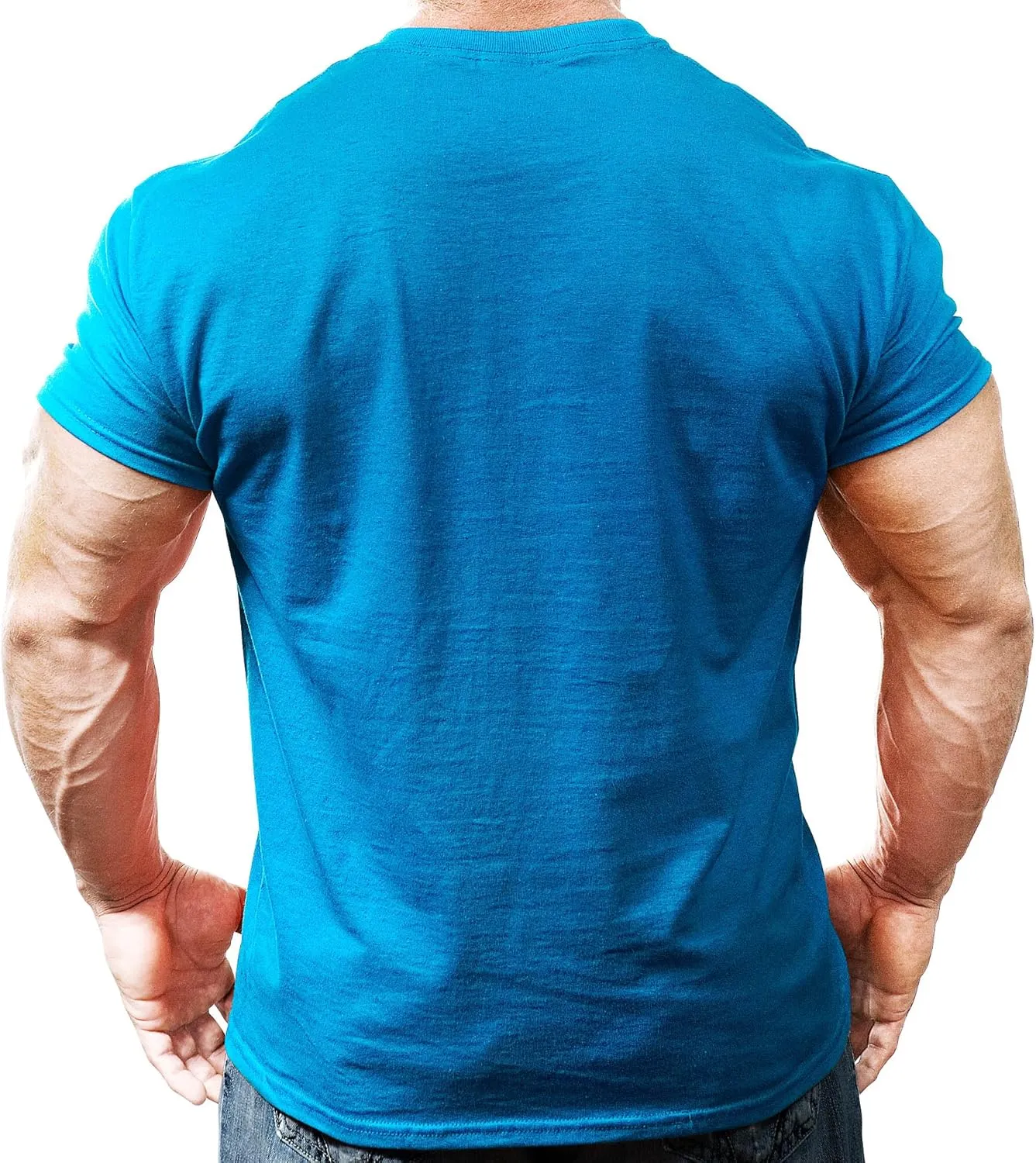 Men's Bodybuilding Workout (HRD-LVN Classic-000) Gym T-Shirt