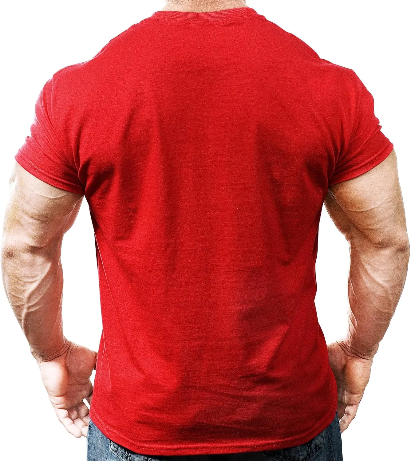 Men's Bodybuilding Workout (HRD-LVN Classic-000) Gym T-Shirt