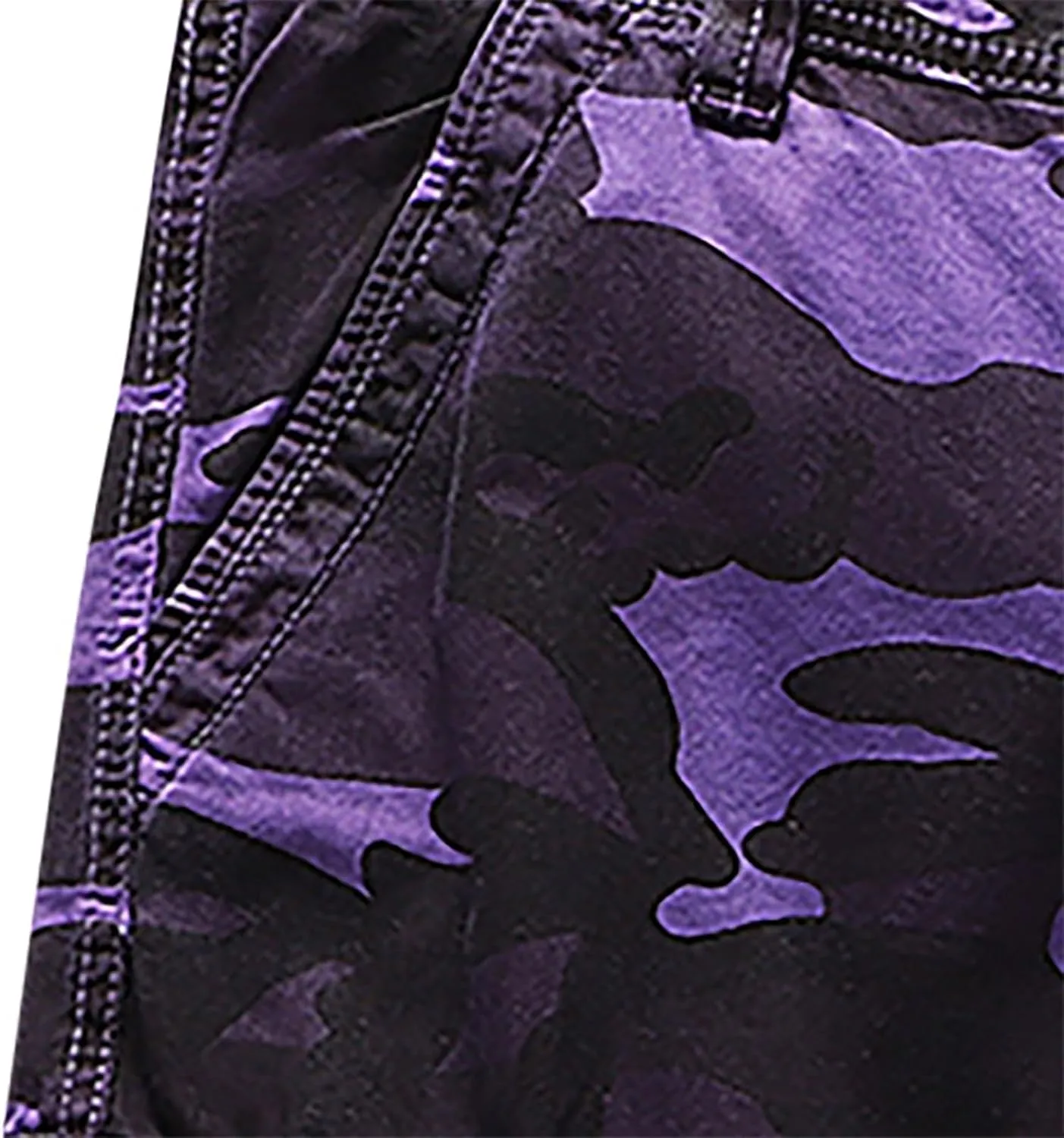 Men's Camo Cargo Shorts with Multi Pockets Fashionable Casual Workwear Shorts Summer Tactical Short Pants