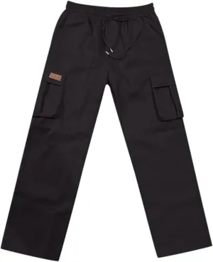 Men's Cargo Combat Pants Casual Linen Stretch Elasticated Waist Pant Fashion Sweatpant Joggers Running Workout