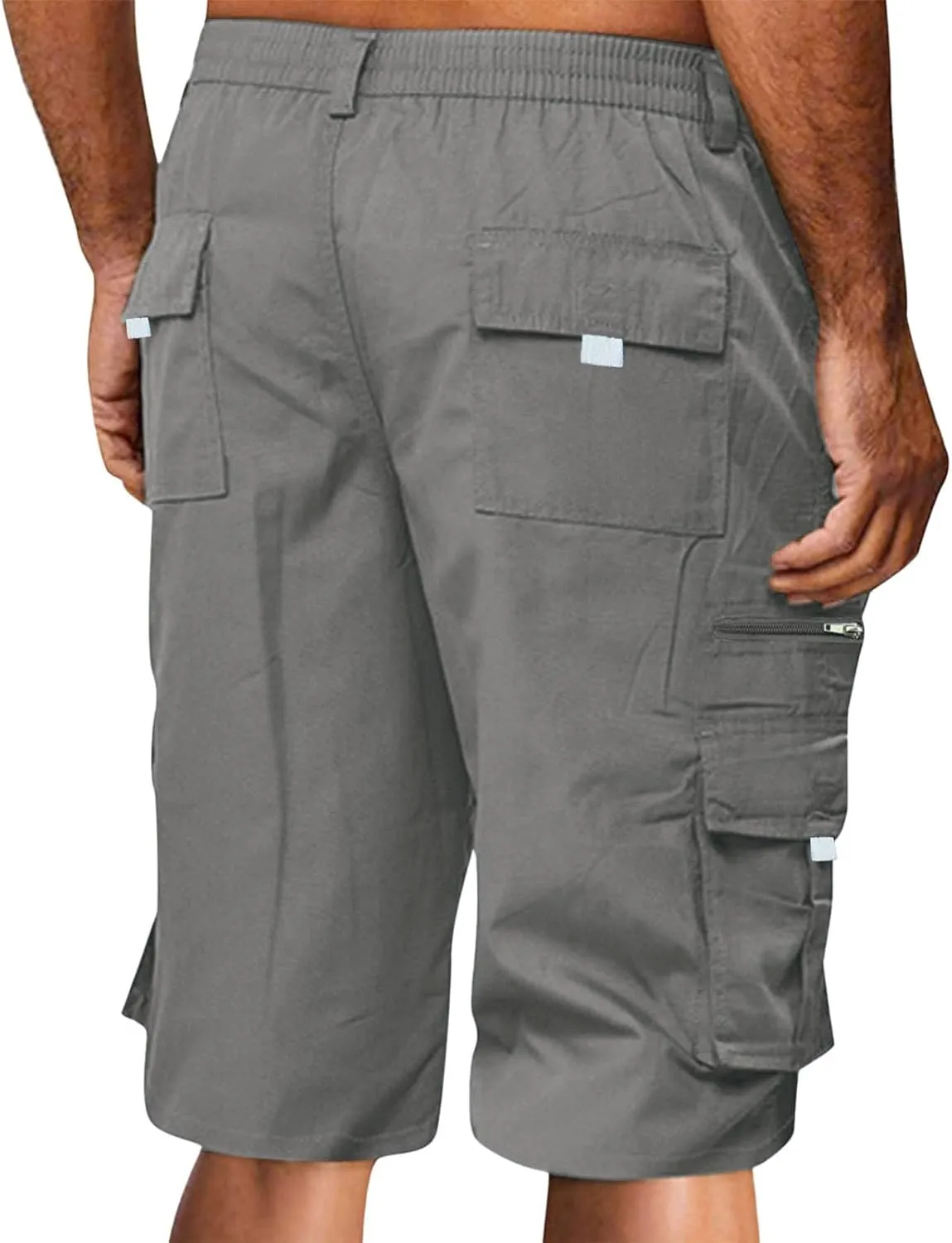 Men's Cargo Combat Work Pant Outdoor Joggers Soft Sweat Pants Straight Leg Pant Track Lounge Pants