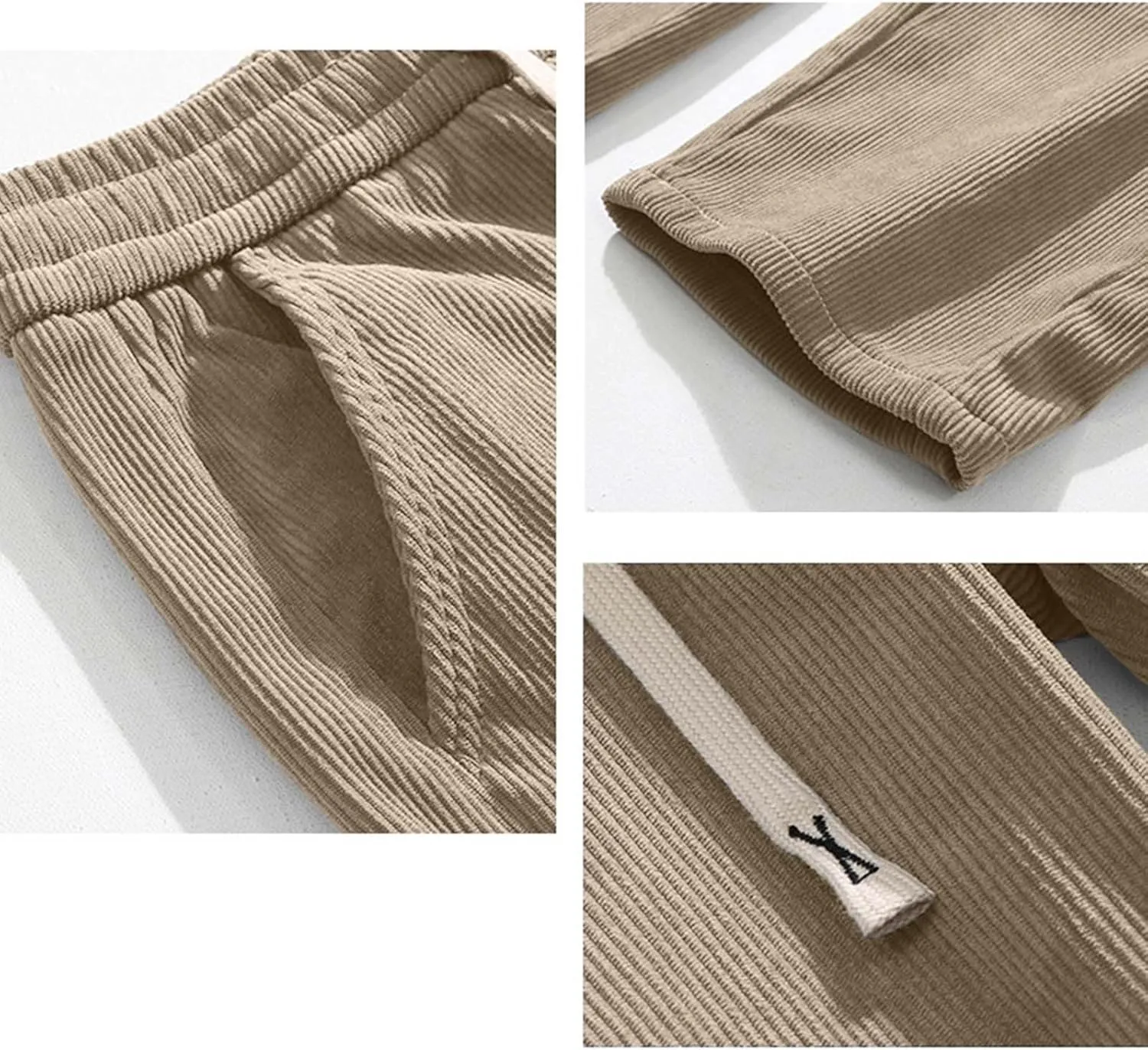 Mens Cargo Combat Work Pant Running Workout Jogger Fashion Lightweight Sweat Pants Loose Straight Leg Pants