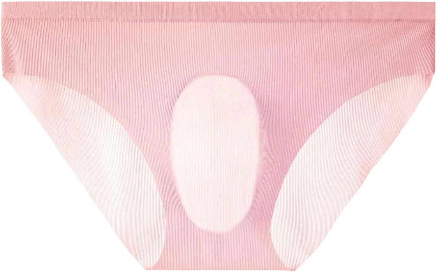 Men's Elastic Close Fitting Briefs Lightweight Breathable Comfort Support Pouch Underwear Moisture Wicking Underpants