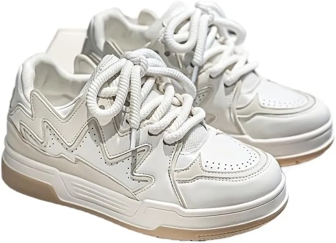 Men's Fashion Sneakers Trendy Low Top Skate Shoes, Colorblock Low Top Flat Sneakers, All-Match Fashion Outdoor Trainers