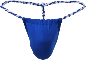 Mens G String Thong Adjustable Sexy T-Back Low Rise Underpant Boxer Briefs Pack Breathable Comfort