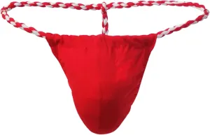 Mens G String Thong Adjustable Sexy T-Back Low Rise Underpant Boxer Briefs Pack Breathable Comfort