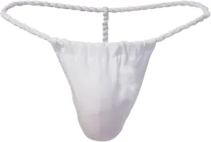 Mens G String Thong Adjustable Sexy T-Back Low Rise Underpant Boxer Briefs Pack Breathable Comfort