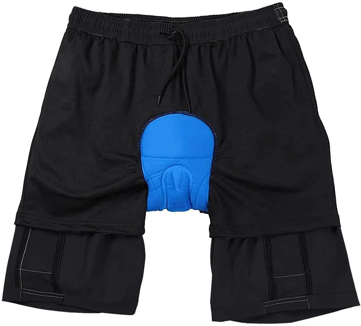 Men's Mountain Bike Shorts 3D Padded Bicycle MTB Shorts Loose-fit Lightweight MTB Cycling Shorts