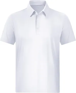 Mens Polo Shirts Short Sleeve Stretch Golf Polo Shirts Dry Fit Polo T Shirts for Men Golf Shirts Tennis Polo