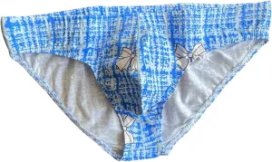Men's Sexy Briefs Cute Print Sissy Panties Soft Cotton Breathable Comfort Underwear Close Fitting Stretch Underpants