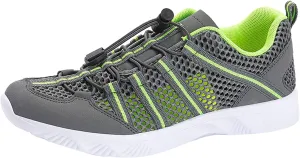 Mens Ultra Breathable Outdoor Shoes with Quick Drying Mesh Adjustable Lace Wading Shoe Lightweight Hiking Shoes with Arch Support Lightweight Summer Travel Sneakers for Men Daily Work Wear