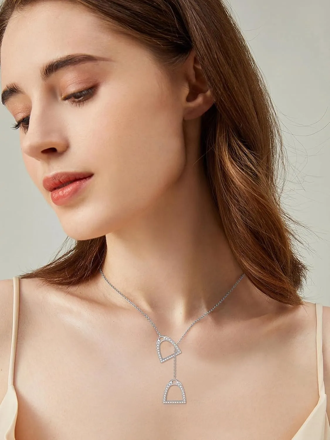 Midari Black Skull Necklaces St Patricks Necklace Couple Necklaces for Women Sterling Silver Gothic Jewelry for Women