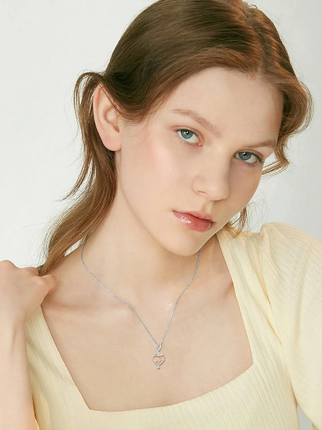 Midari Black Skull Necklaces St Patricks Necklace Couple Necklaces for Women Sterling Silver Gothic Jewelry for Women