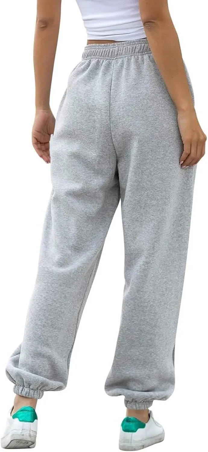 midelxp Fleece Sweatsuits Women 2 Piece Outfit Oversized Hoodies Baggy Jogger Sweatpants Track Suits Athletic Lounge Sets