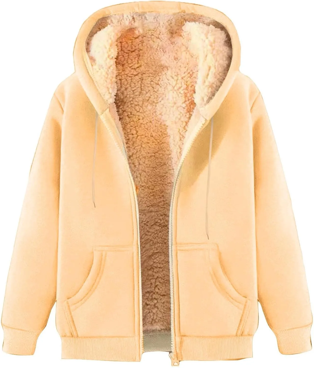 Muscularfit Hoodies for Men Zip Up Design Fleece Lined Shirt Jacket Winter Casual Sherpa Lined Gym Athletic Sweatshirt Pocket