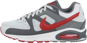 Nike Air Max Command Mens Trainers 629993 Sneakers Shoes (UK 6 US 7 EU 40, Pure Platinum Gym red 049)
