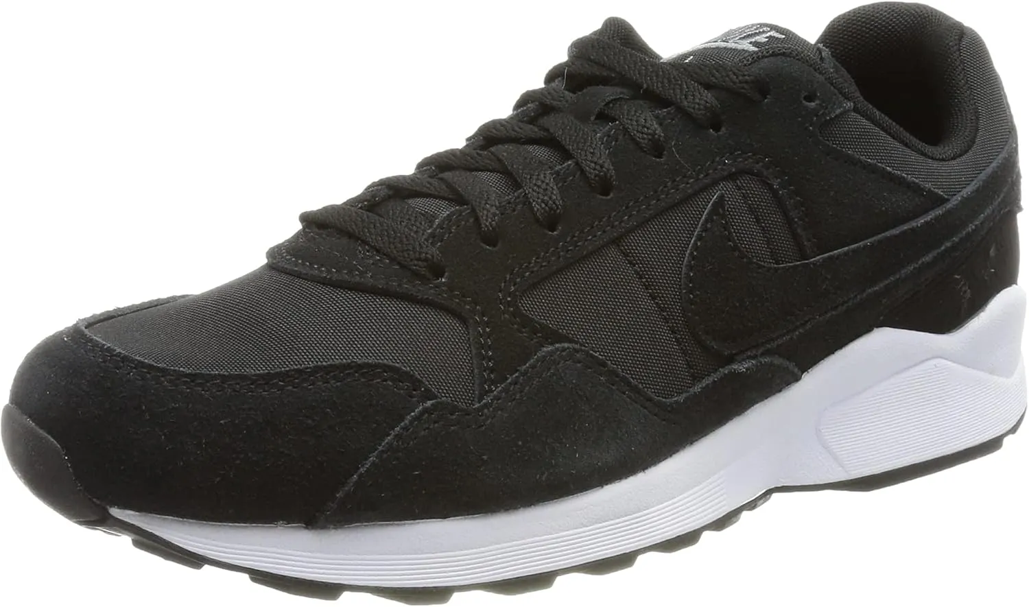 Nike Air Pegasus 92 Lite SE Mens Running Trainers CJ5845 Sneakers Shoes (UK 6.5 US 7.5 EU 40.5, Black White Dark Grey 001)