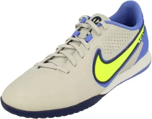 Nike React Legend 9 Pro IC Mens Football Boots DA1183 Trainers Shoes (UK 10 US 11 EU 45, Grey Fog Volt Sapphire 075)