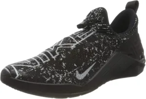 NIKE Unisex Training Sneaker, Black White Black, 8 US Men