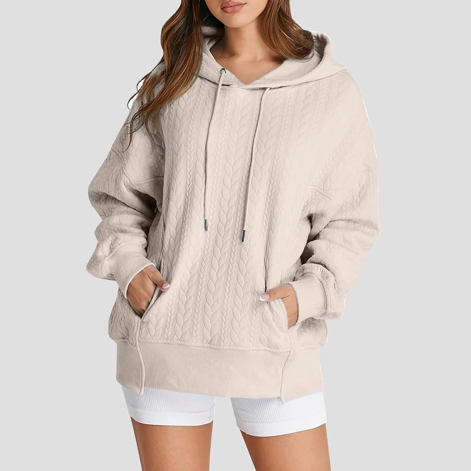 NREALY womens fall fashion 2024 sweatshirts for women trendy sweat shirt oversized sweatshirt for women