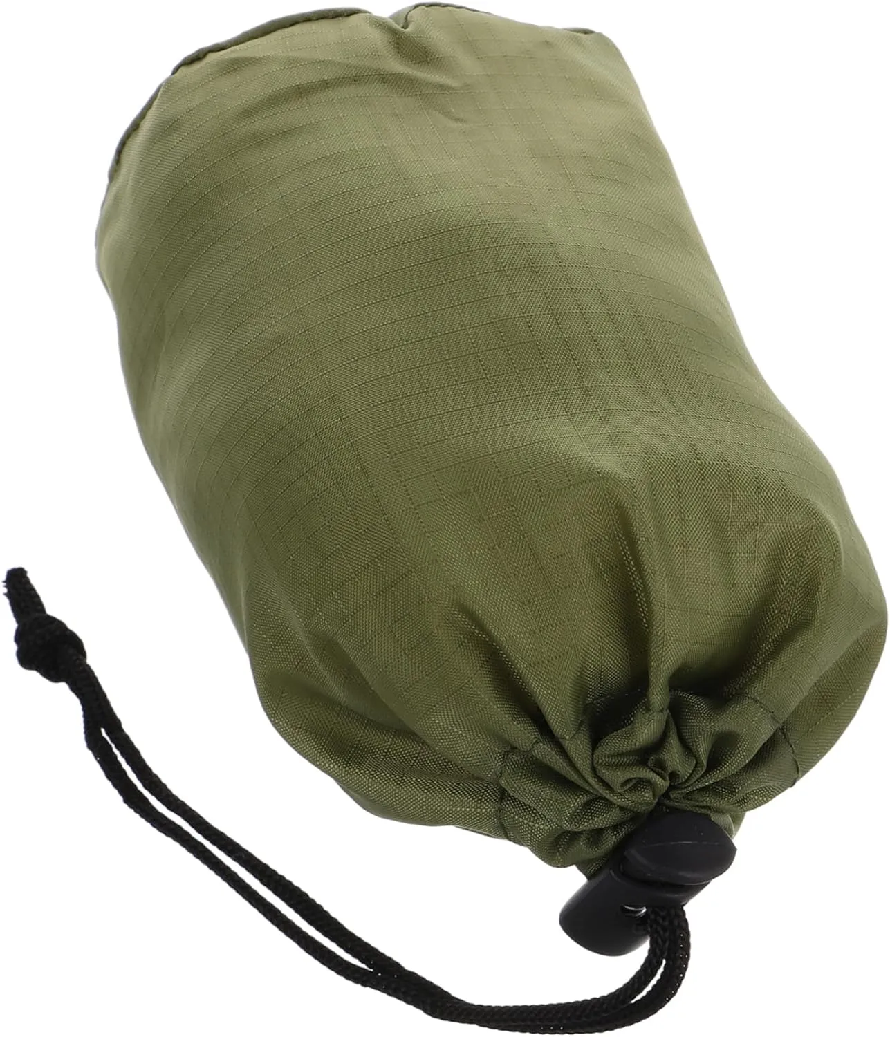 Nylon Camping Storage Bag Waterproof Drawstring Raincoat Organizer for Travel Hiking Home Emergency Gear