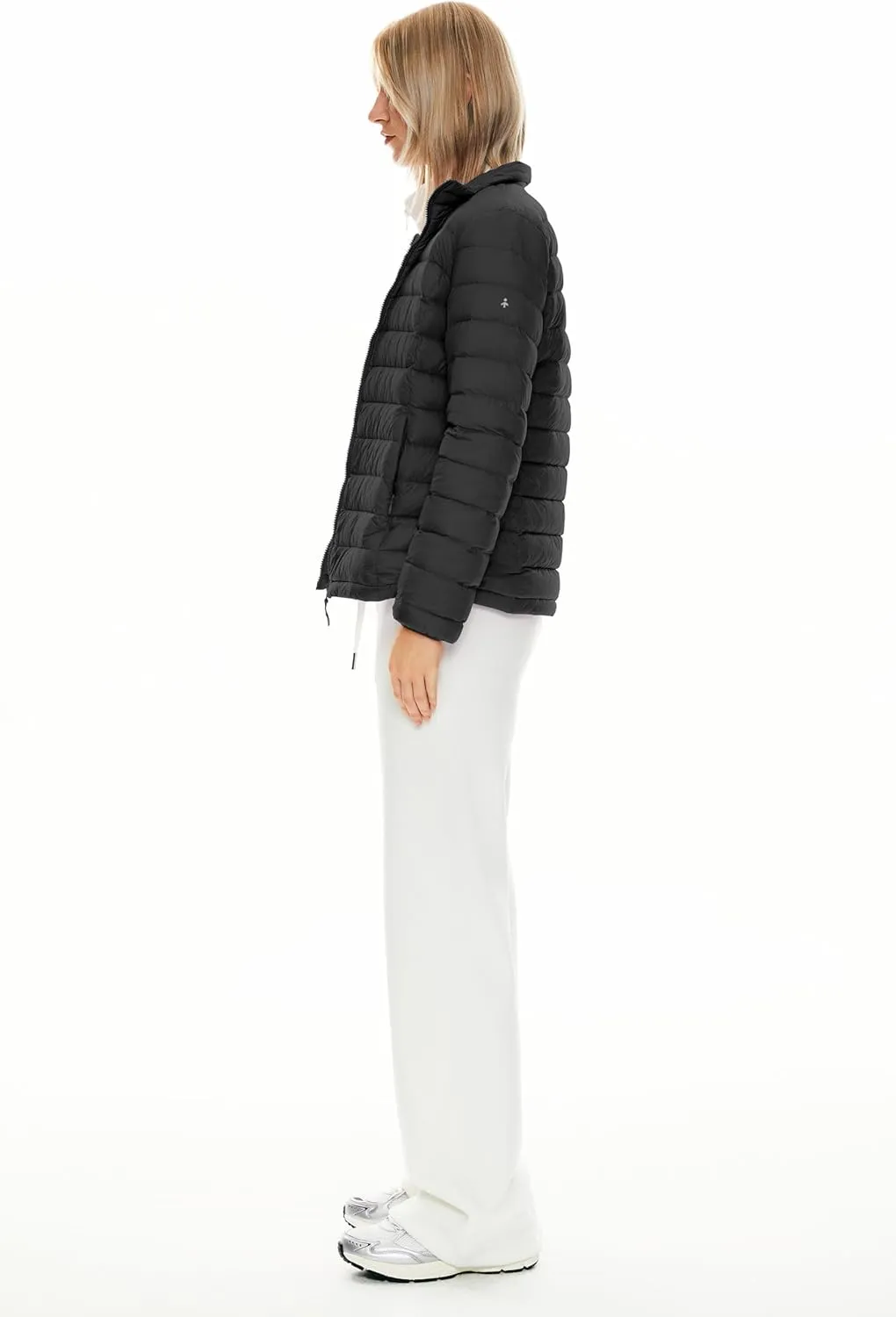 Orolay Women's Lightweight Packable Down Jacket Quilted Puffer Coat with Stand Collar