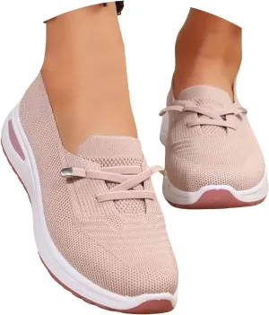Orthopedic Shoes for Women, Womens Non-Slip Walking Sneakers Breathable Tennis Shoes Comfortable Arch Support Shoes