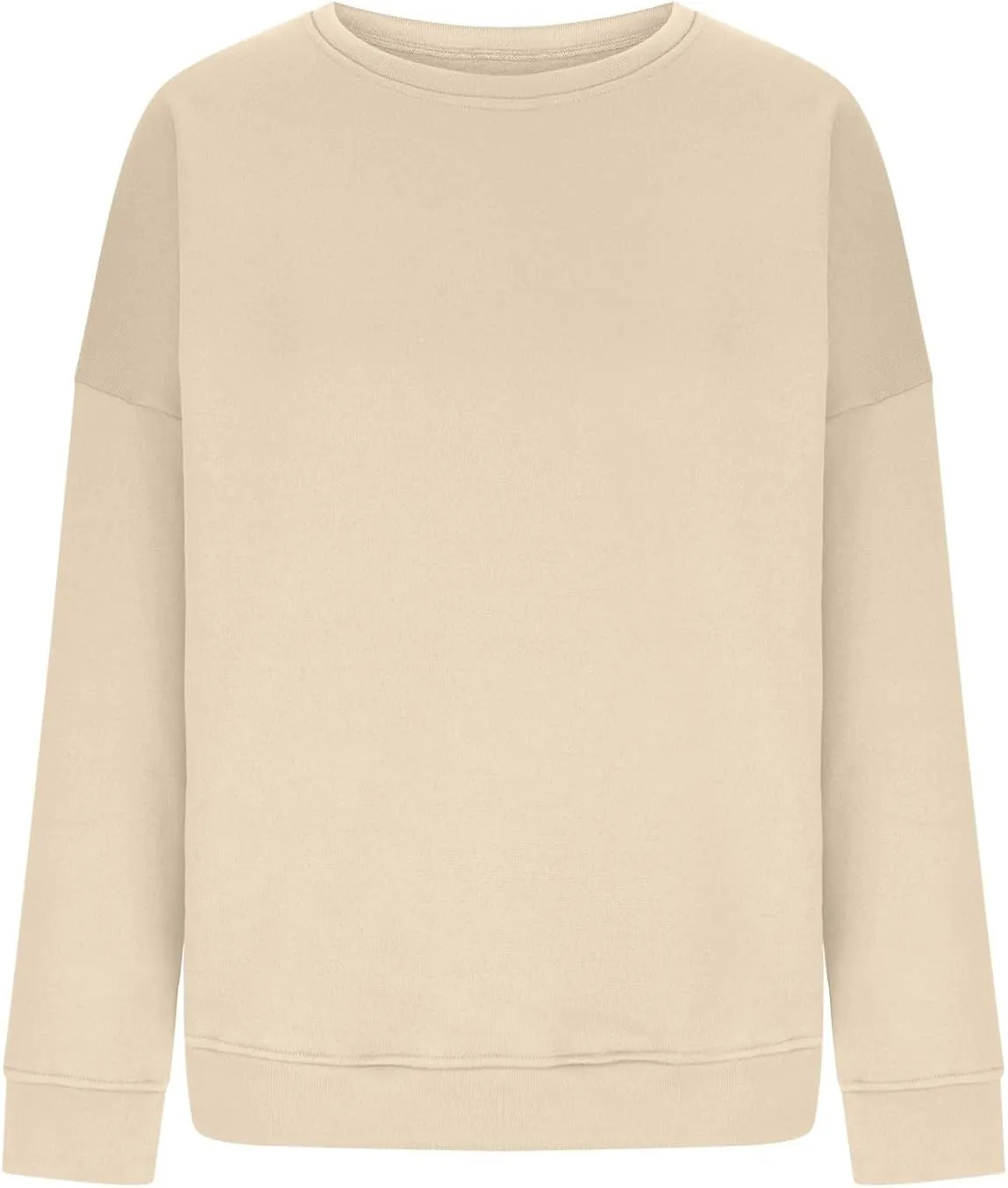Oversized Crewneck Sweatshirts Women Long Sleeve Fleece Pullover Tops Fall Y2k Sweater Cute Hoodies for Teen Girls