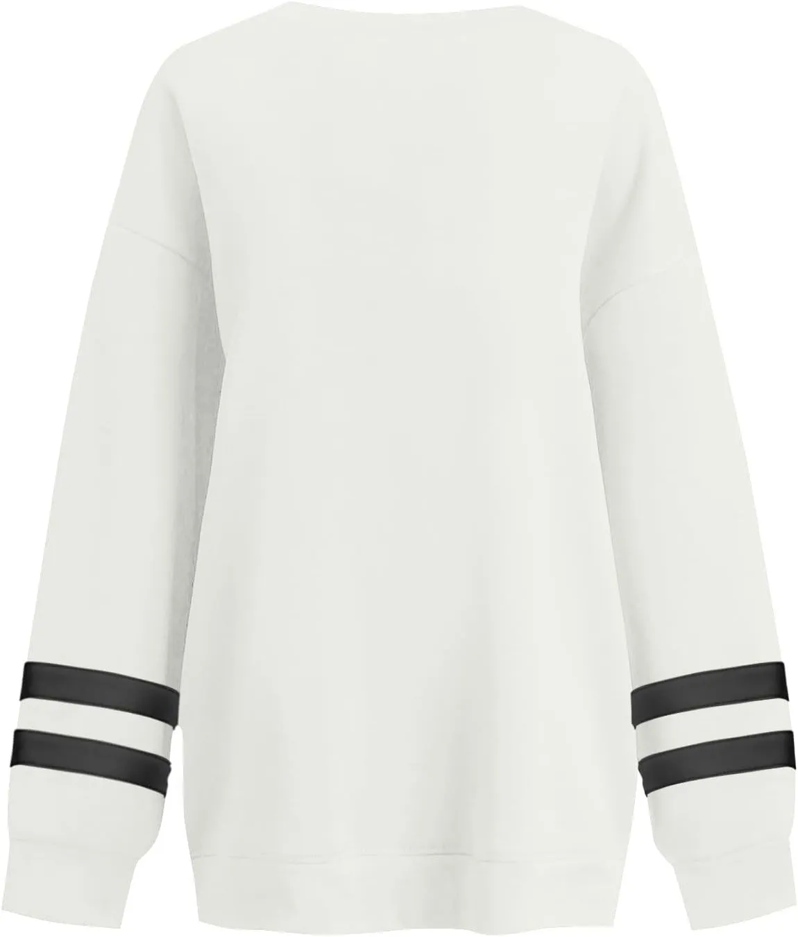 Oversized Sweatshirt For Women Trendy Hoodie Pullover Crewneck Long Sleeve Solid Fall Winter Clothes 2024