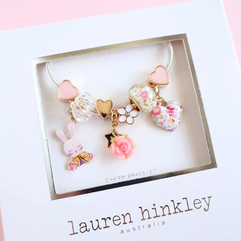 Petite Fleur Bun Bun Charm Bracelet