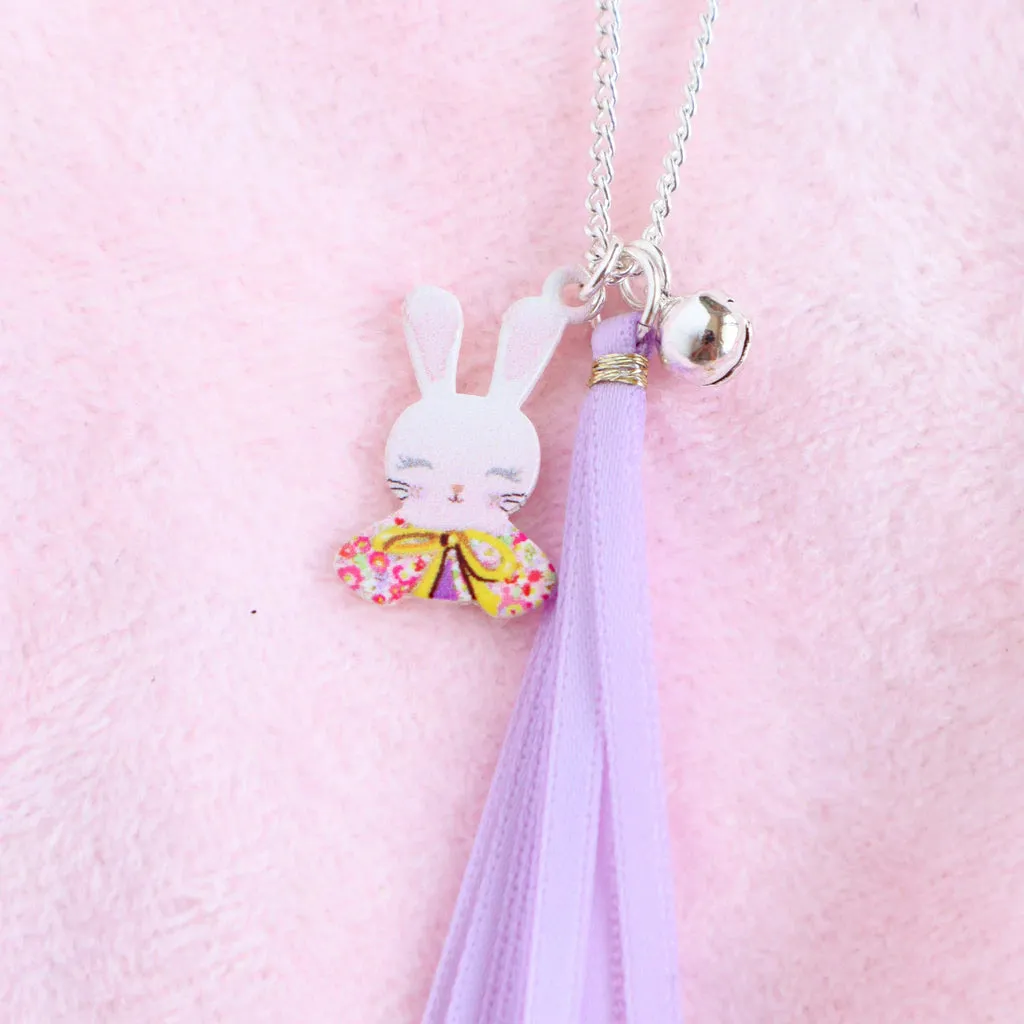 Petite Fleur Bun Bun Necklace