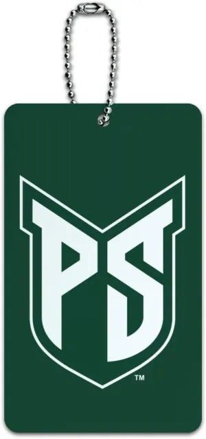 Portland State University Primary Logo Luggage Card Suitcase Carry-On ID Tag