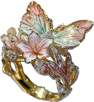 Rings for Women Non Tarnish Size 10 Stackable Wedding Bands Rings Comfortable Lightweight Sparkling Crystal Statement Ring