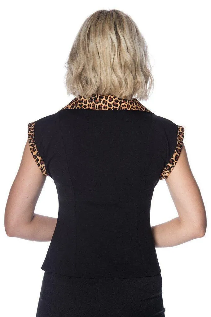 Rock N Roll Leopard Shirt