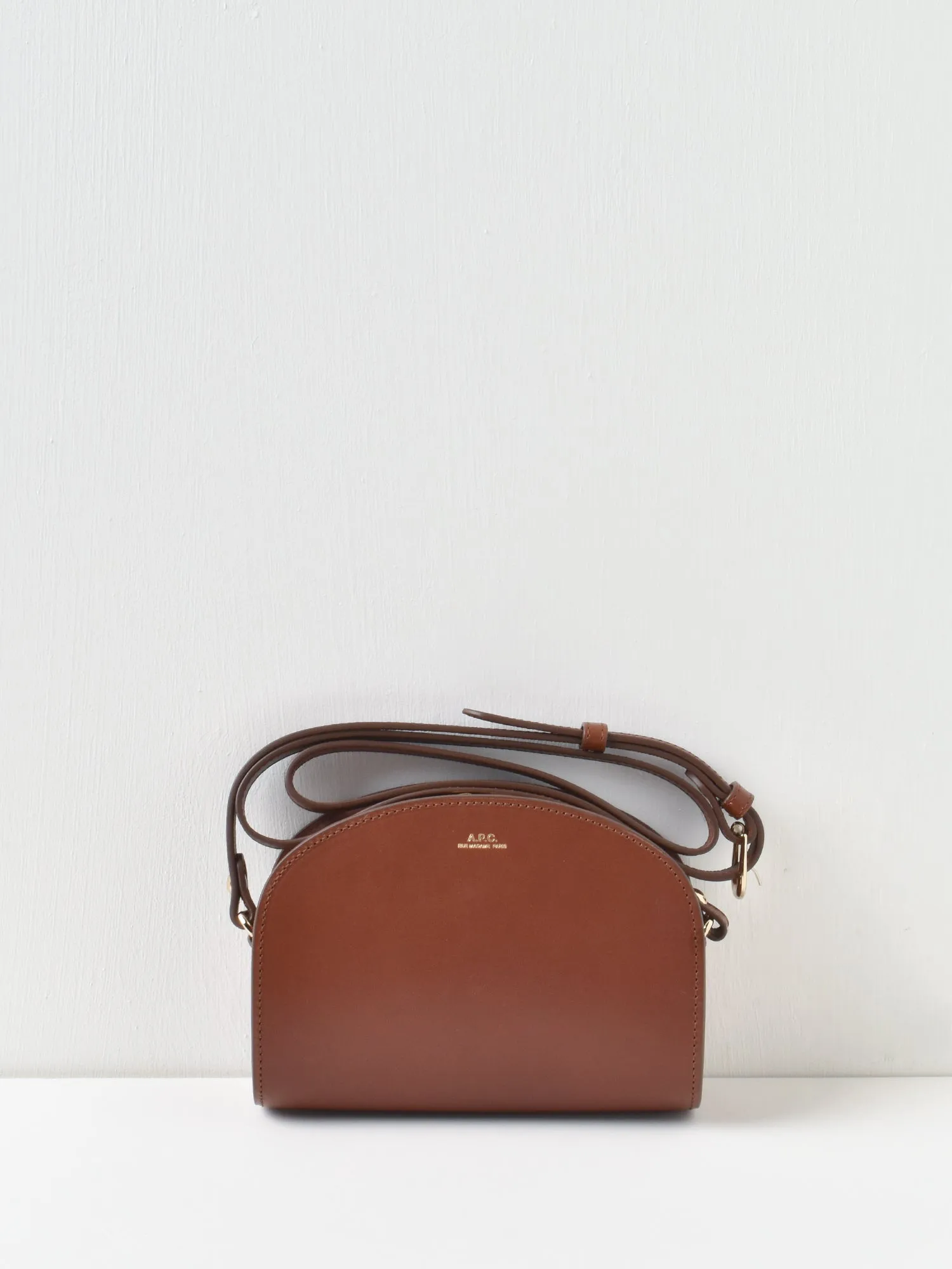 Sac Demi Lune Mini CAD NOISETTE