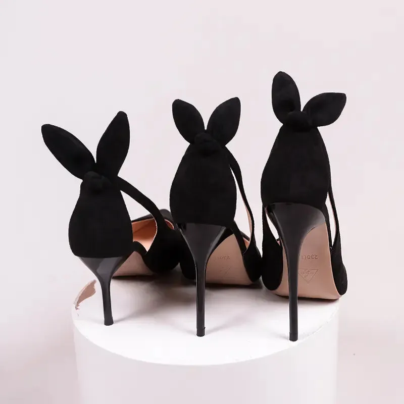 Sexy Slim High Heels Butterfly-knot