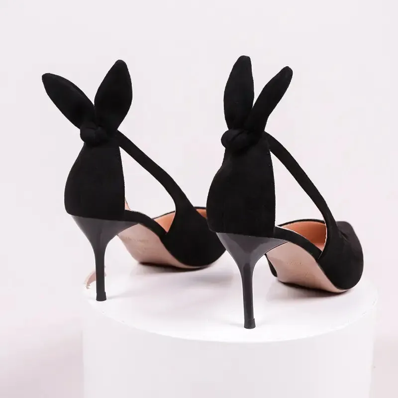 Sexy Slim High Heels Butterfly-knot