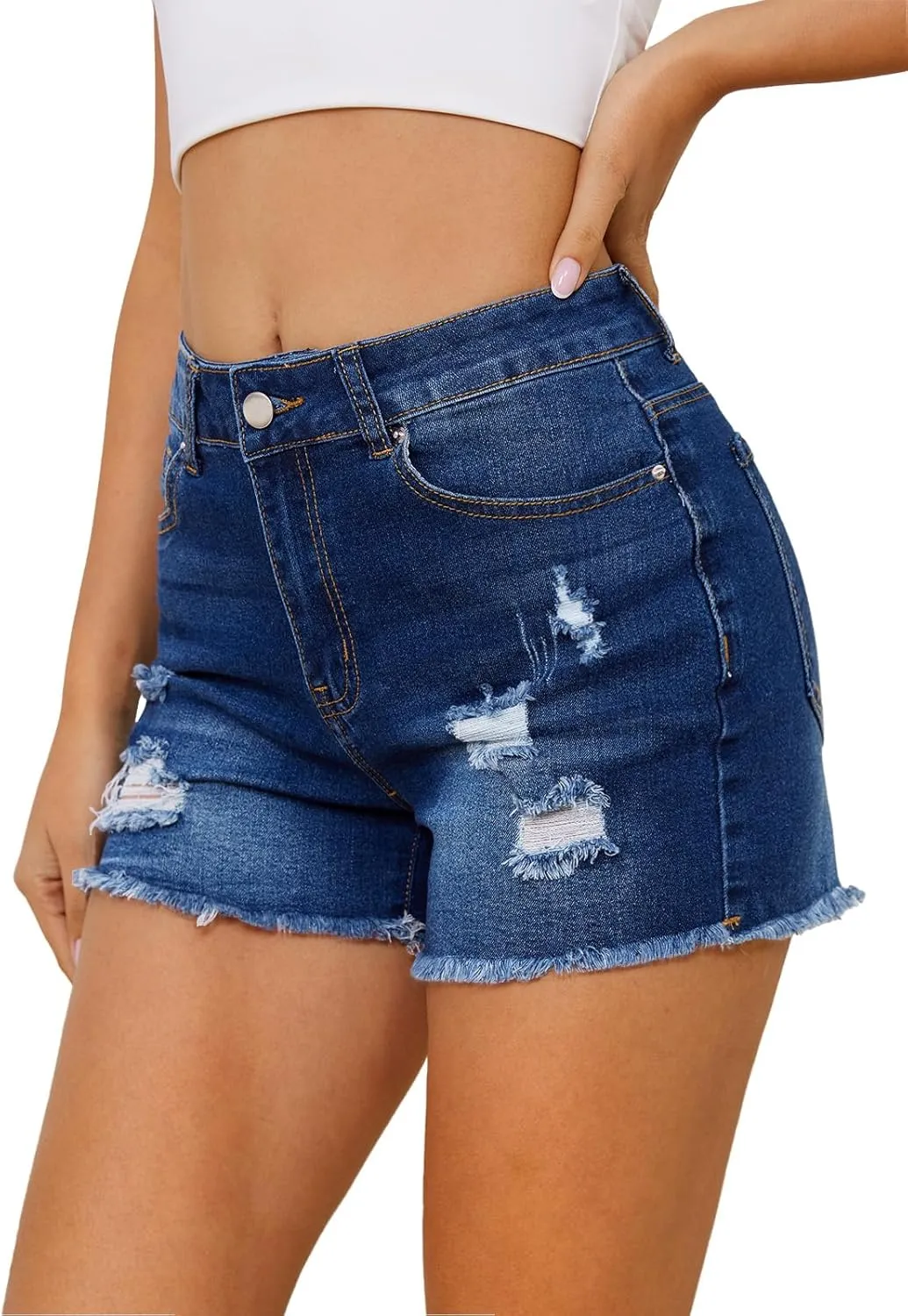 Shorts for Women Denim Pants Womens Jeans Spring Break Essentials Fashion Beach Vacation Clothes Summer Outfits