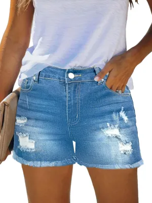 Shorts for Women Denim Pants Womens Jeans Spring Break Essentials Fashion Beach Vacation Clothes Summer Outfits