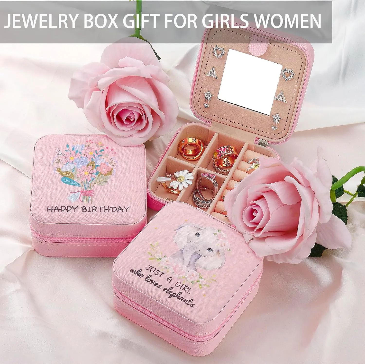 Sloth Gifts Jewelry Box for Women, Small Travel Jewelry Case Jewelry Holder Organizer Jewelry Box for Sloth Lover Gifts(Sloth)