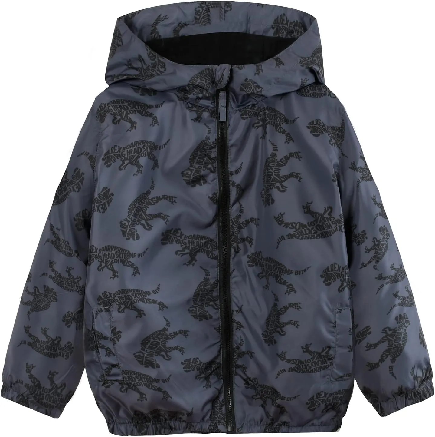SUNDAY ROSE Boys Rain Jacket Lightweight Breathable Raincoat Waterproof Hooded Windbreaker For Kids