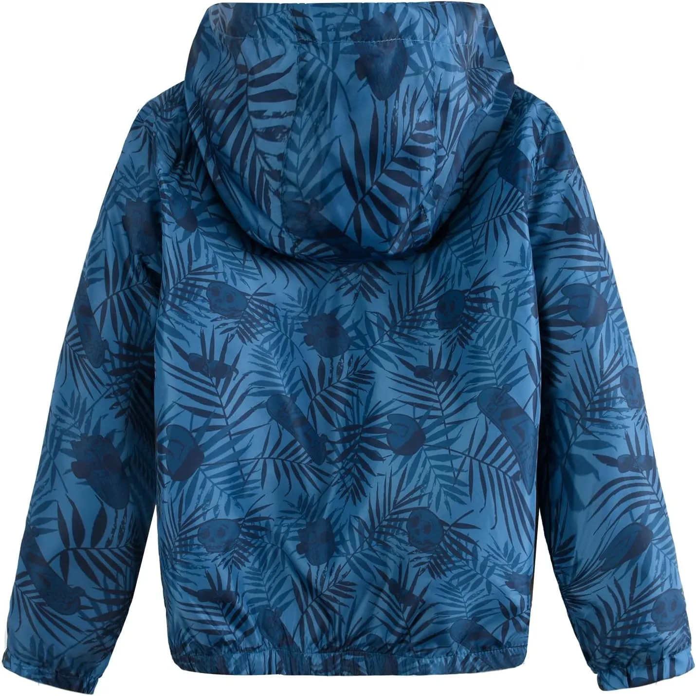SUNDAY ROSE Boys Rain Jacket Lightweight Breathable Raincoat Waterproof Hooded Windbreaker For Kids