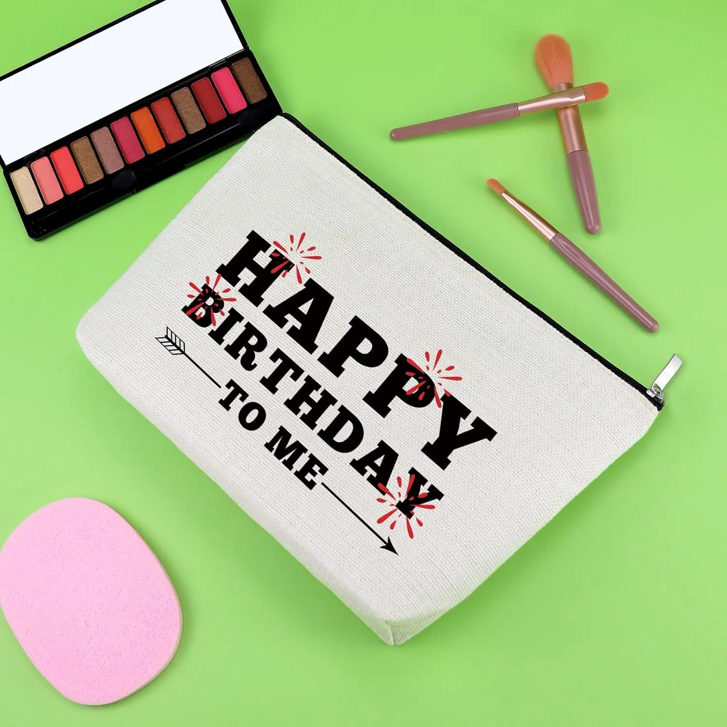 Sweet 13 Gifts for Girls Makeup Bag 13th Gifts Happy Birthday Gifts 13 Year Old Teens Birthday Gifts Cosmetic Bag Best Friend Daughter Sister Gift Celebrate Turning Thirteen Gift Travel Pouch