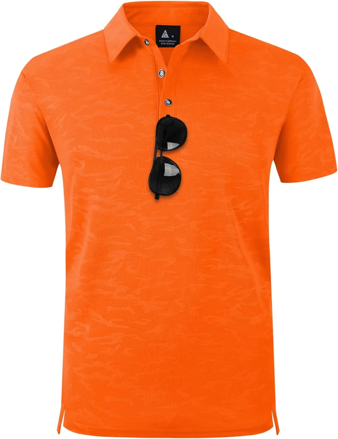 SWISSWELL Men's Polo Shirts Short Sleeve Performance Cationic Golf Shirts Collared Athletic Shirts