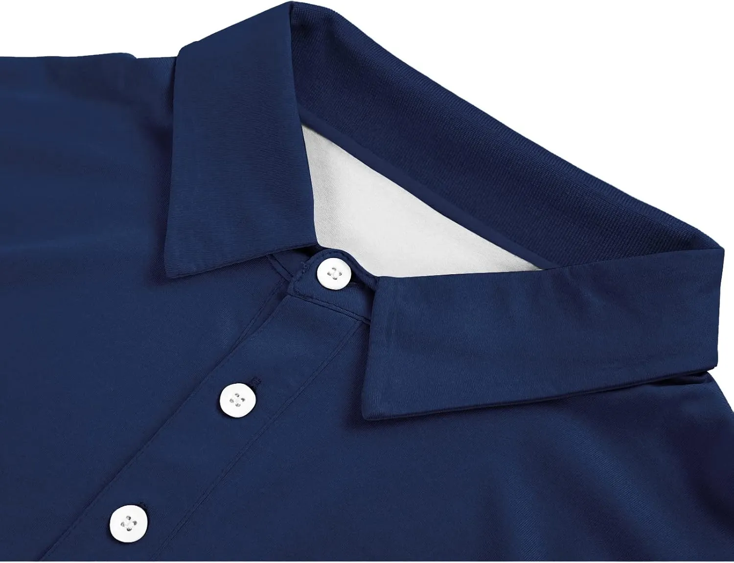 SWISSWELL Men's Polo Shirts Short Sleeve Performance Cationic Golf Shirts Collared Athletic Shirts