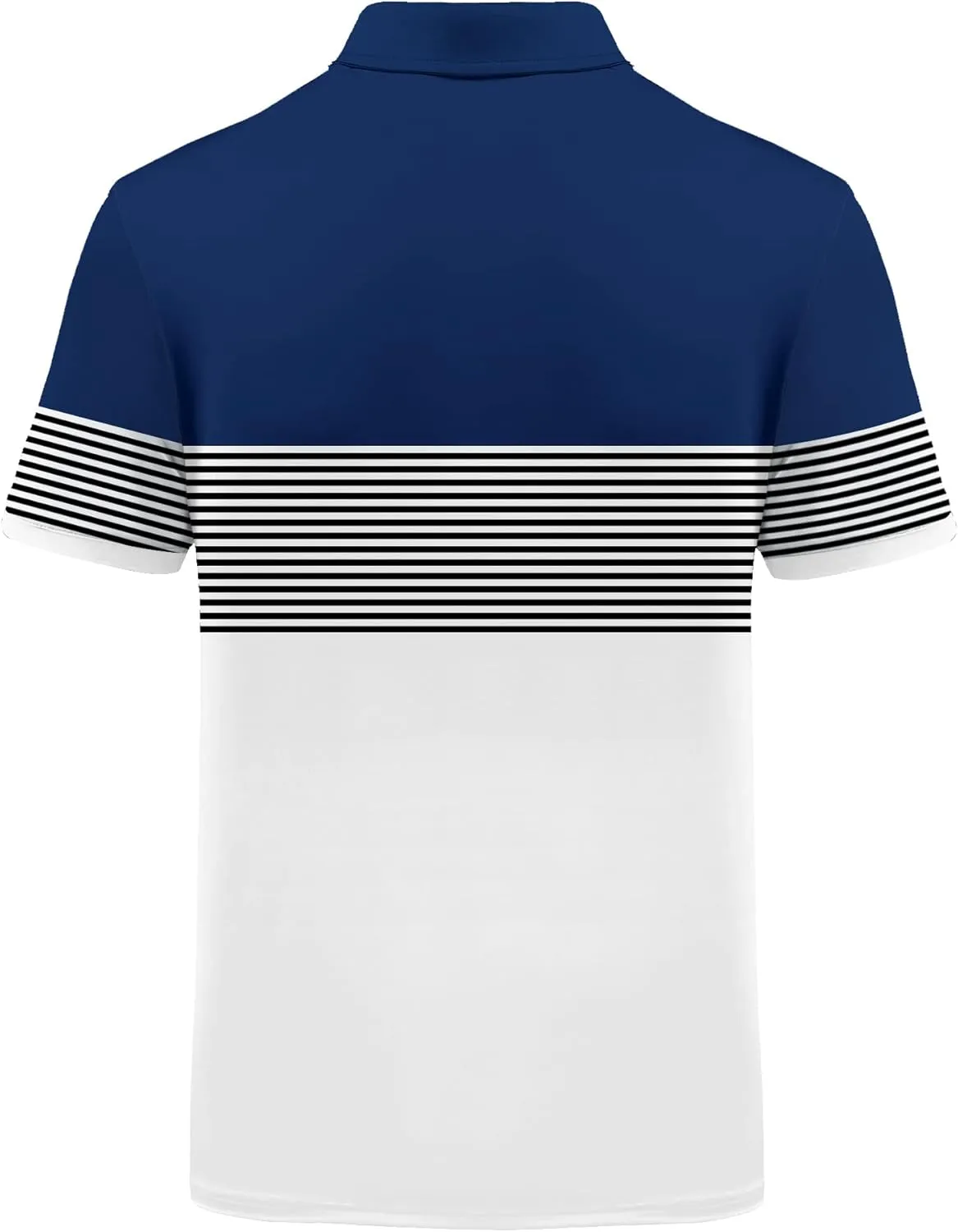 SWISSWELL Men's Polo Shirts Short Sleeve Performance Cationic Golf Shirts Collared Athletic Shirts
