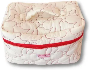 Toiletry Bag for Women Men, Makeup Cosmetic Bag Travel Organizer Travel Bag Large Capacity (White)