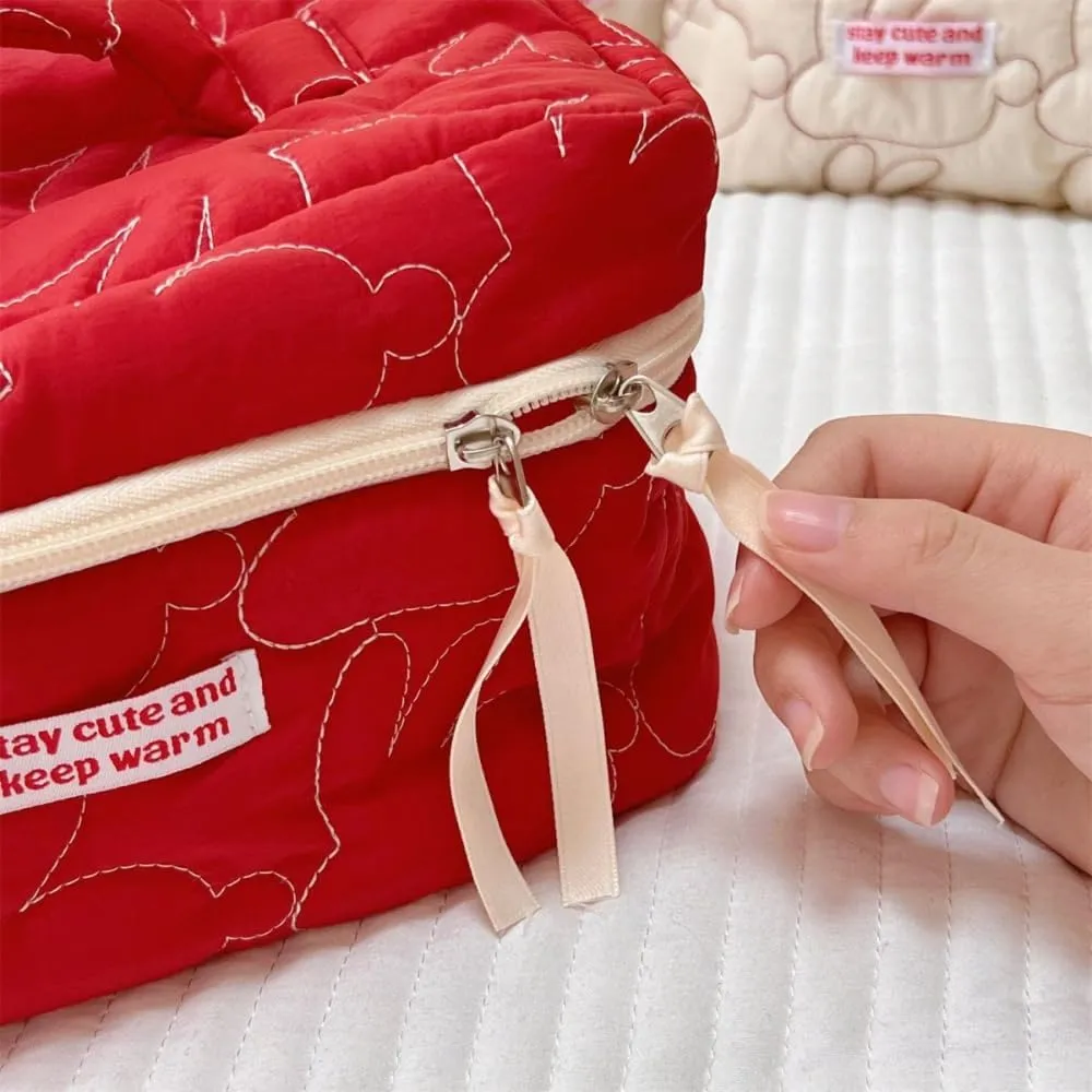 Toiletry Bag for Women Men, Makeup Cosmetic Bag Travel Organizer Travel Bag Large Capacity (White)