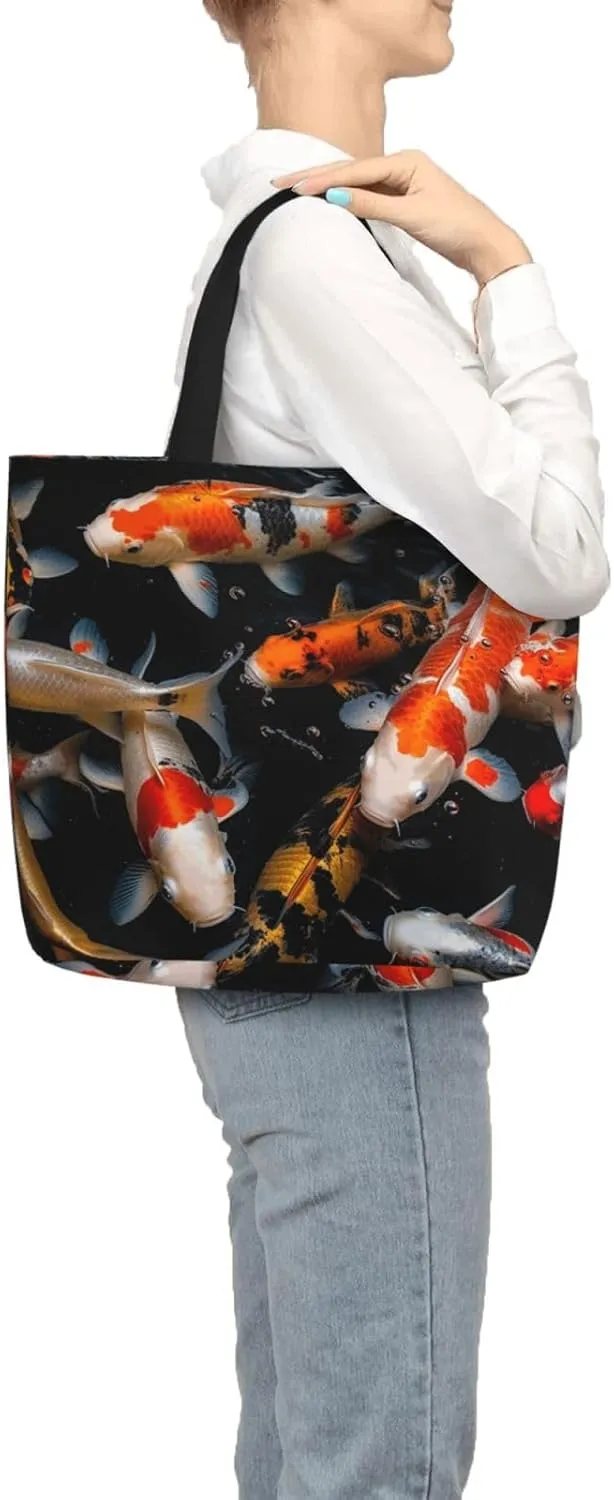 Tote Bag for Women Reusable Grocery Bags Labrador Tote Bag with Inner Pocket Travel Tote for Shopping