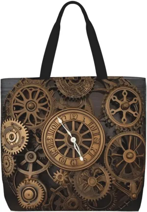 Tote Bag for Women Reusable Grocery Bags Surfboard Tote Bag with Inner Pocket Travel Tote for Shopping